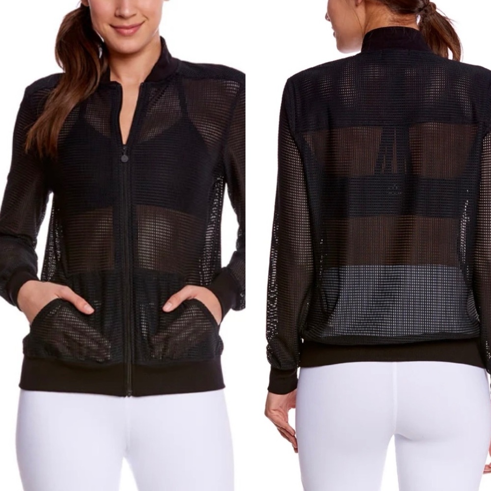 Beyond Yoga So Bomber Mesh Jacekt - S